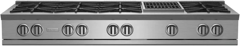 BlueStar - 59.875 inch wide Gas Cooktop in Stainless - RGTNB608CBV2L Stainless