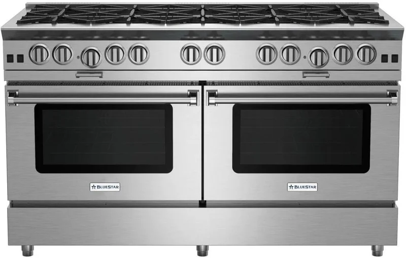 BlueStar - 9.2 cu. ft Gas Range in Stainless - BSP6010B Stainless
