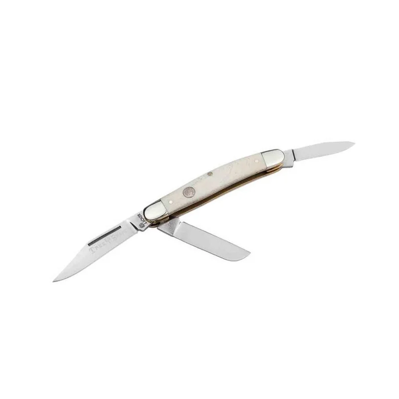 Boker 110854 - Traditional Series 2.0 Smooth Medium Stockman White Bone
