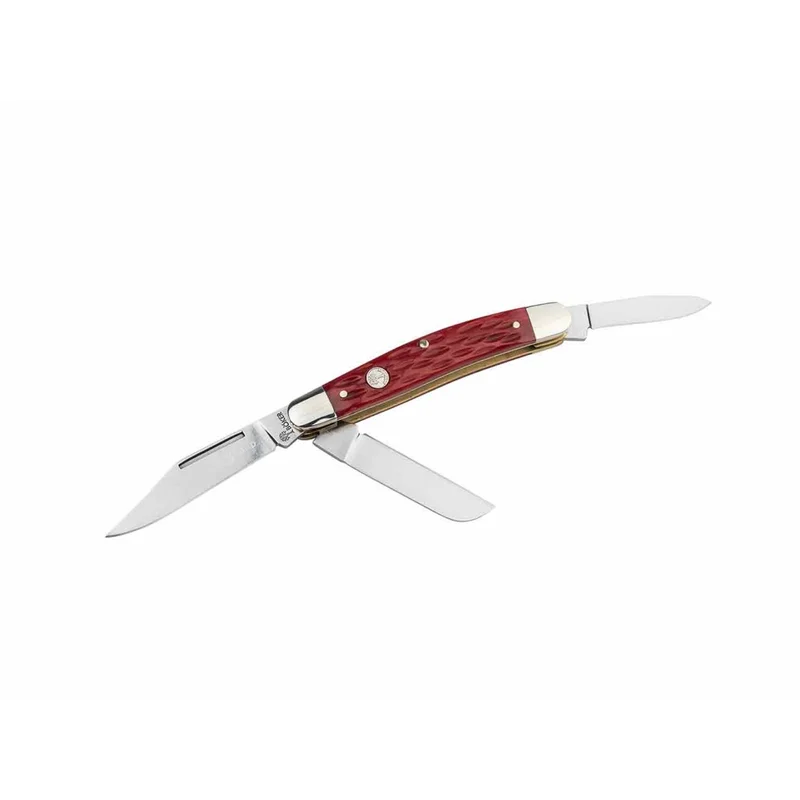 Boker 110855 - Traditional Series 2.0 Red Jigged Medium Stockman