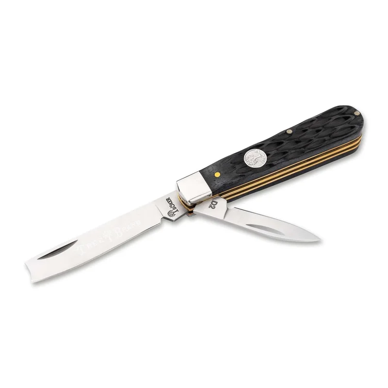 Boker Traditional Series 2.0 Razor Jack Black Jigged Bone