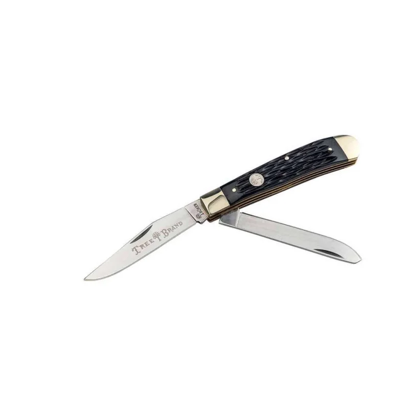 Boker Traditional Series Jigged Black Bone Trapper