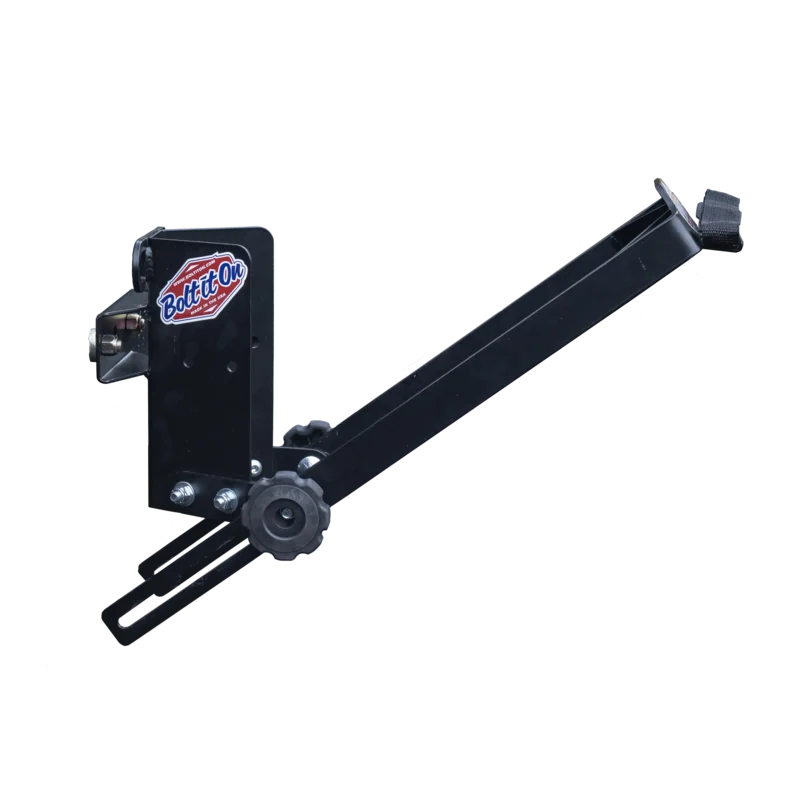 Bolt It On L-Track 90 Degree Pro Plus Wheel Chock for Truck Tool Box