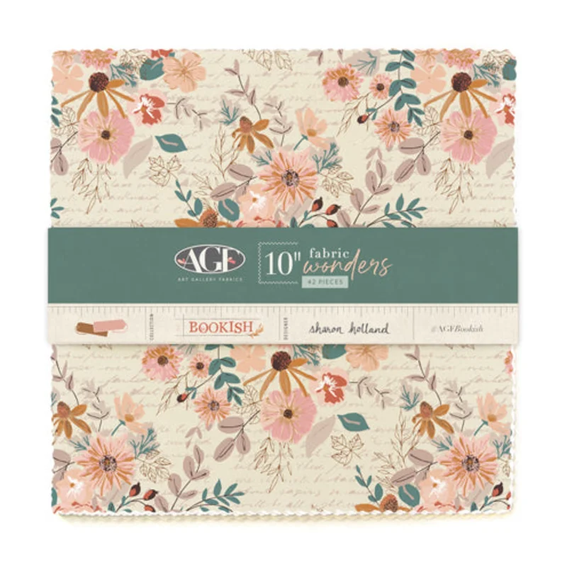 Bookish 10" Squares
