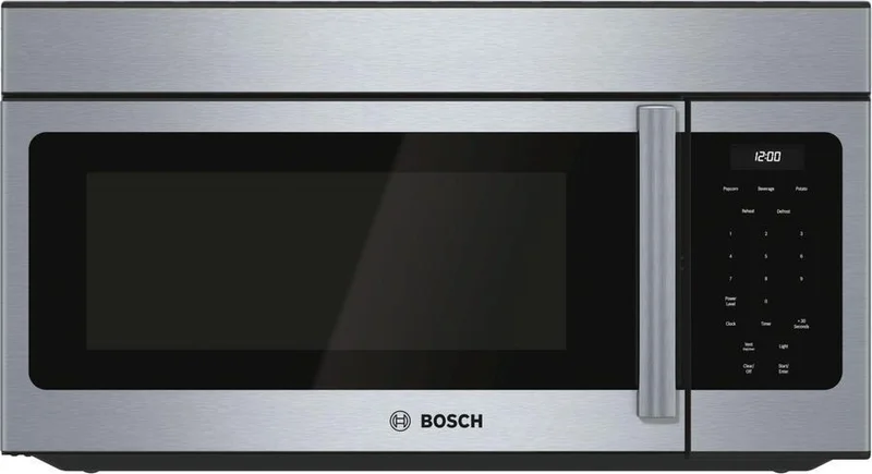 Bosch - 1.6 cu. Ft Over the range Microwave in Stainless - HMV3053C Stainless