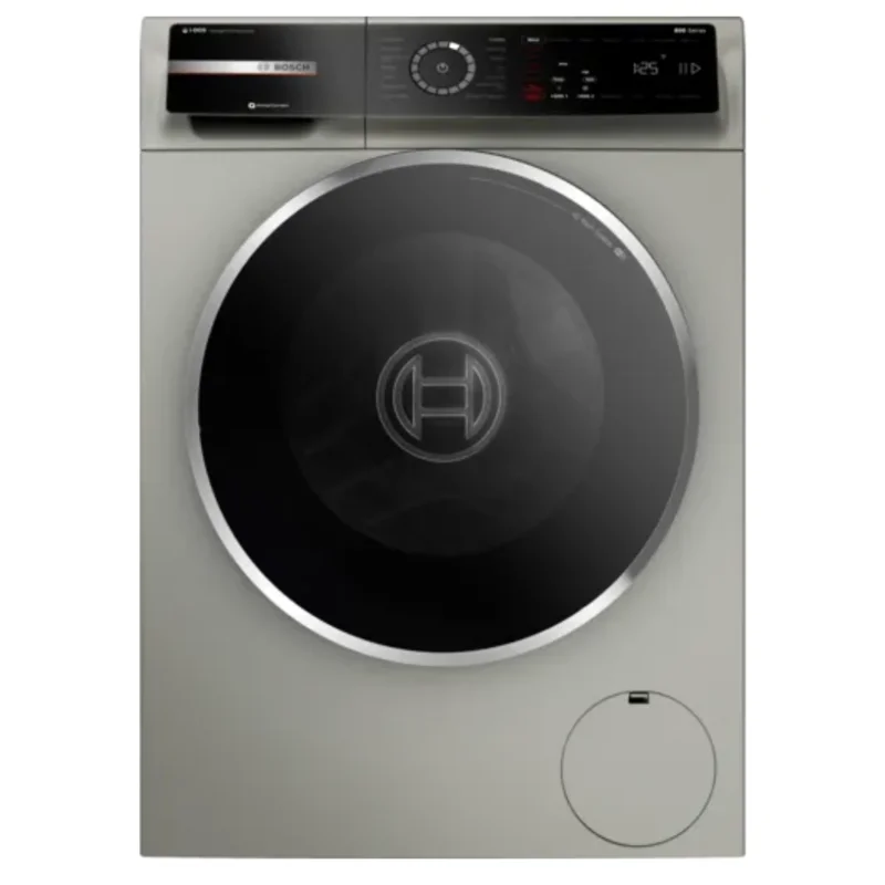 Bosch - 2.4 cu. Ft  Front Load Compact Washer in Silver - WGB246AXUC Silver