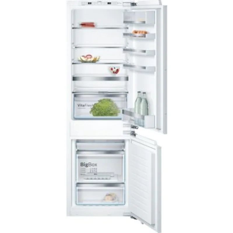 Bosch - 22 Inch 9.6 cu. ft Built In / Integrated Bottom Mount Refrigerator in Panel Ready - B09IB80NSP Panel Ready