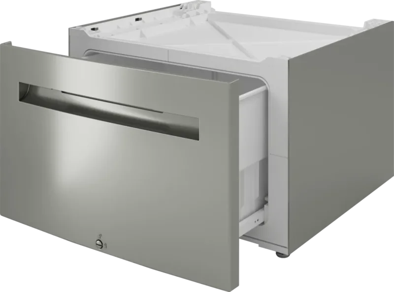 Bosch - 23.6 Inch Laundry Pedestal in Silver - WMZPW2XW Silver