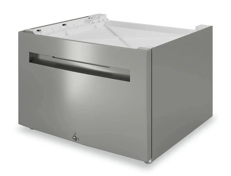 Bosch - 23.6 Inch Laundry Pedestal in Silver - WTZPW2XD Silver