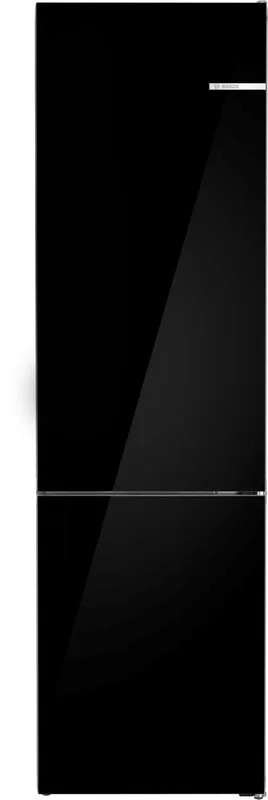 Bosch - 23.625 Inch 12.8 cu. ft Bottom Mount Refrigerator in Black - B24CB80ESB Black