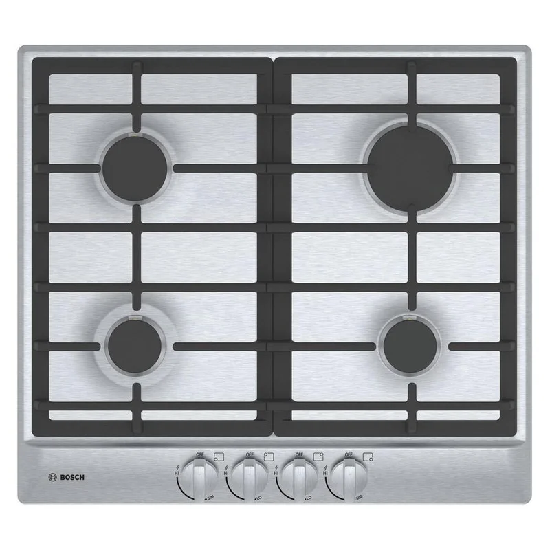 Bosch - 23 inch wide Gas Cooktop in Stainless - NGM5456UC Stainless