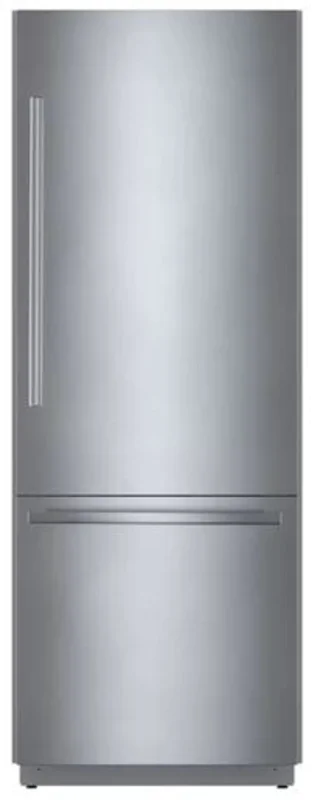 Bosch - 29.75 Inch 16 cu. ft Built In / Integrated Bottom Mount Refrigerator in Stainless - B30BB935SS Stainless