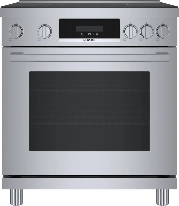 Bosch - 3.9 cu. ft Induction Range in Stainless - HIS8055C Stainless