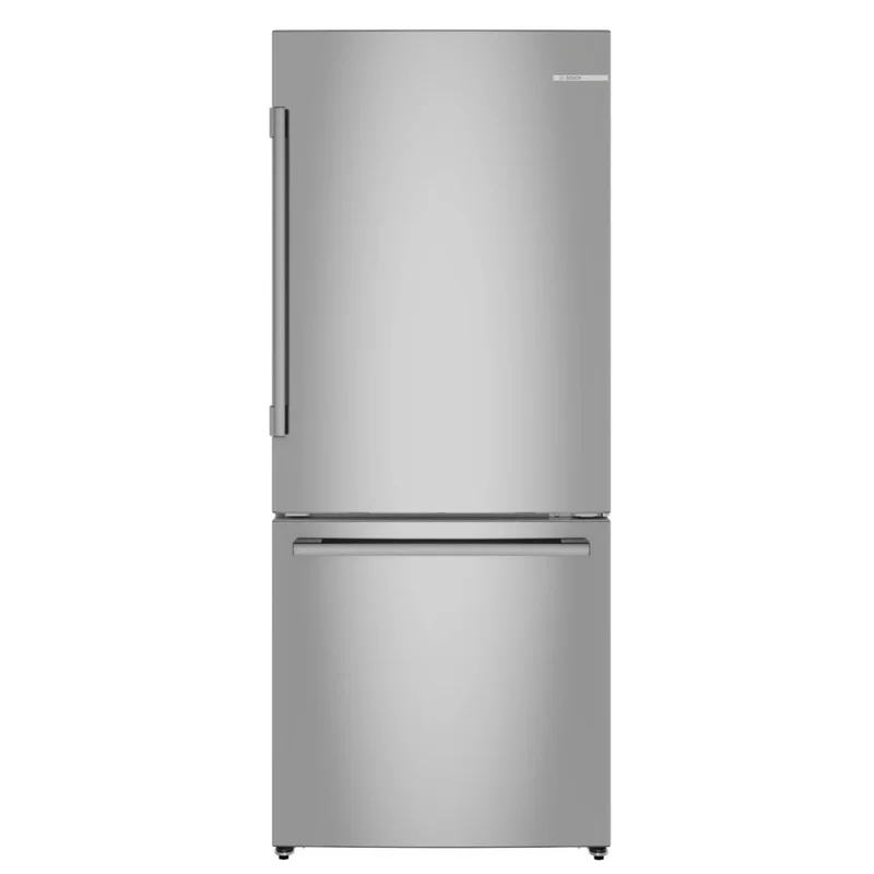 Bosch - 31.25 Inch 17.2 cu. ft Bottom Mount Refrigerator in Stainless - B33CM10SNS Stainless