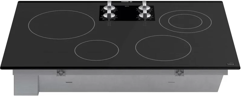 Bosch - 31 inch wide Electric Cooktop in Black - NEM5066UC Black