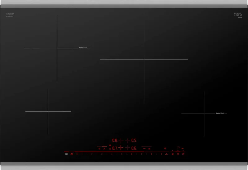Bosch - 31 inch wide Induction Cooktop in Black - NIT8060SUC Black