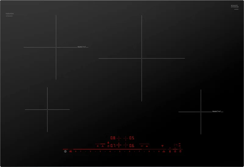 Bosch - 31 inch wide Induction Cooktop in Black - NIT8060UC Black