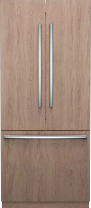 Bosch - 35.25 Inch 20.1 cu. ft French Door Refrigerator in Panel Ready - B36IT100NP Panel Ready