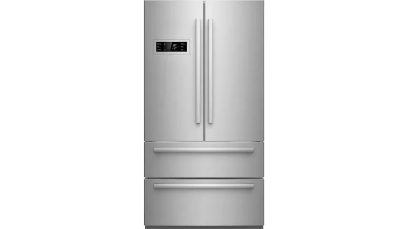Bosch - 35.75 Inch 20.7 cu. ft French Door Refrigerator in Stainless - B21CL80SNS Stainless