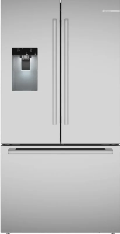 Bosch - 36 Inch 26 cu. ft French Door Refrigerator in Stainless - B36FD52SNS STAINLESS STEEL