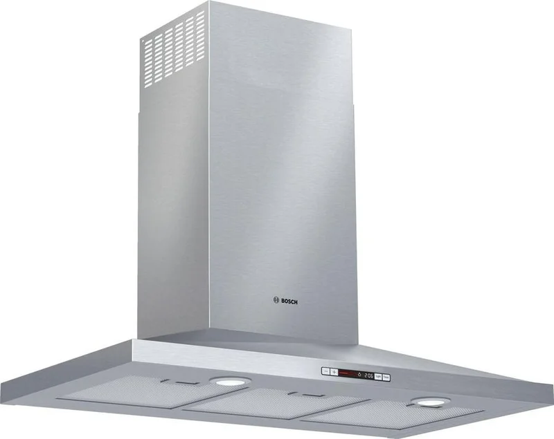 Bosch - 36 Inch 300 CFM Wall Mount and Chimney Range Vent in Stainless - HCP36E52UC Stainless