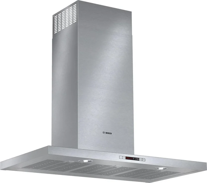 Bosch - 36 Inch 600 CFM Wall Mount and Chimney Range Vent in Stainless - HCB56651UC Stainless