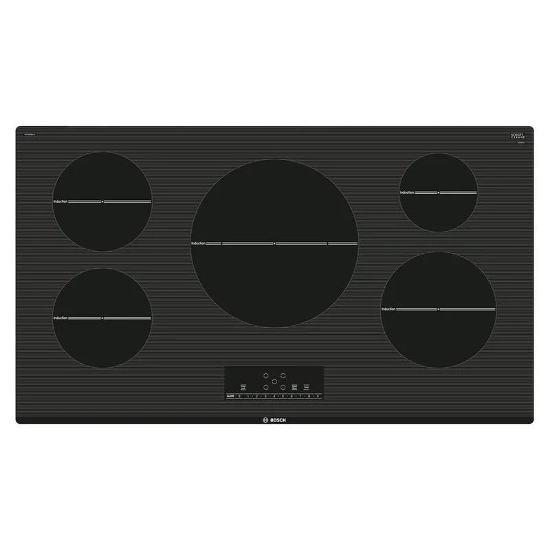 Bosch - 37 inch wide Induction Cooktop in Black - NIT5668UC Black