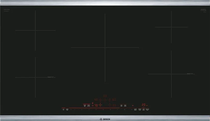 Bosch - 37 inch wide Induction Cooktop in Black - NIT8669SUC Black