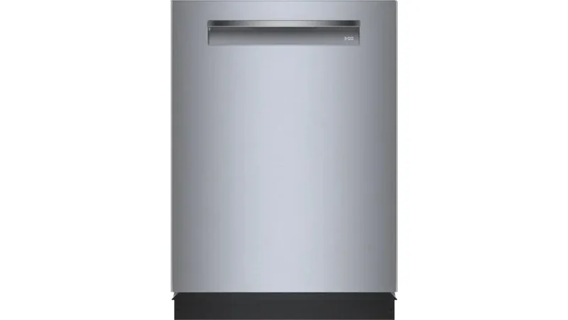 Bosch - 38 dBA Built In Dishwasher in Stainless - SHP9PCM5N Stainless
