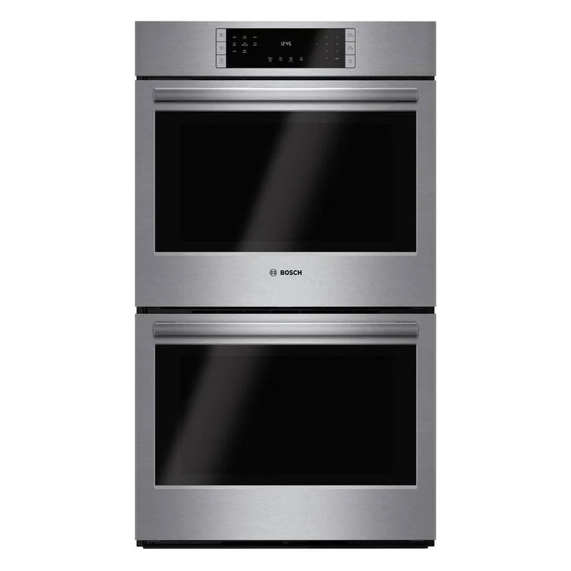 Bosch - 4.6 cu. ft Double Wall Oven in Stainless - HBL8651UC Stainless