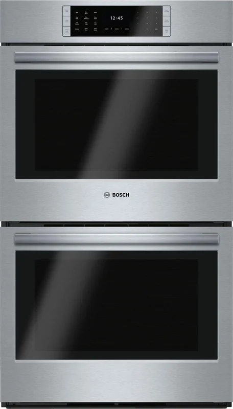 Bosch - 4.6 cu. ft Double Wall Oven in Stainless - HBLP651UC Stainless