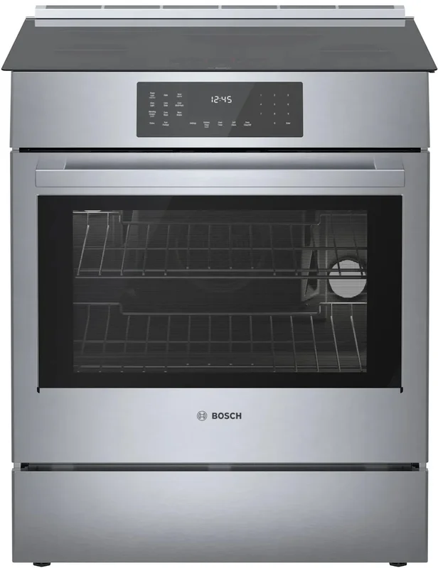 Bosch - 4.6 cu. ft Induction Range in Stainless - HII8057C Stainless