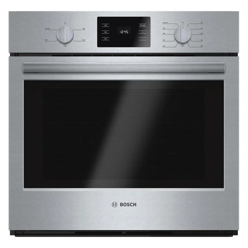 Bosch - 4.6 cu. ft Single Wall Oven in Stainless - HBL5351UC Stainless