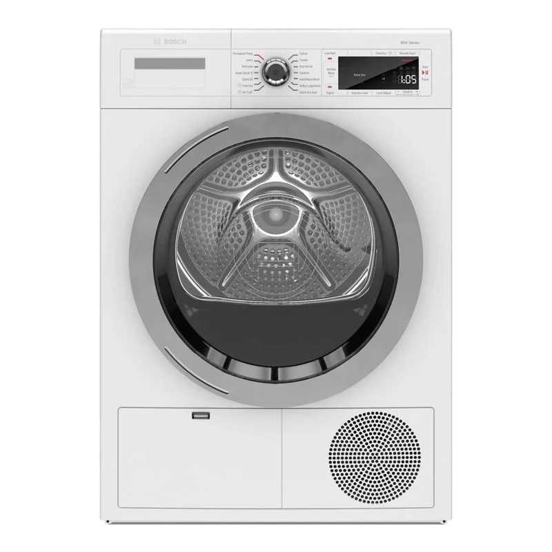 Bosch - 4 cu. Ft Compact Dryer in White - WTG865H4UC White