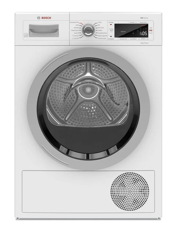 Bosch - 4 cu. Ft Compact Dryer in White - WTW87NH1UC White
