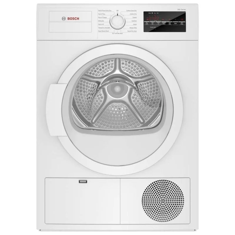 Bosch - 4 cu. Ft Electric Dryer in White - WTG86403UC White