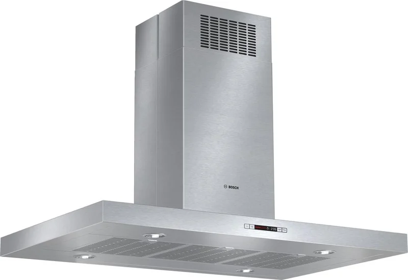 Bosch - 42.1 Inch 600 CFM Island Range Vent in Stainless - HIB82651UC Stainless