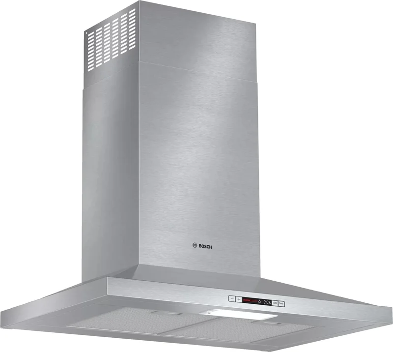 Bosch - 42.6 Inch CFM Wall Mount and Chimney Range Vent in Stainless - HCP30E51UC Stainless