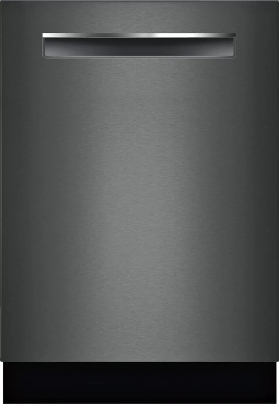 Bosch - 42 dBA Built In Dishwasher in Black Stainless - SHPM78Z54N Black Stainless