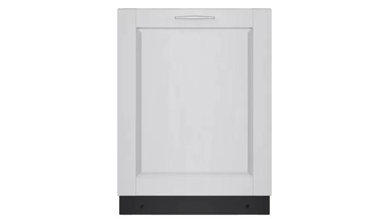 Bosch - 42 dBA Built In Dishwasher in White - SGV78C53UC Panel Ready
