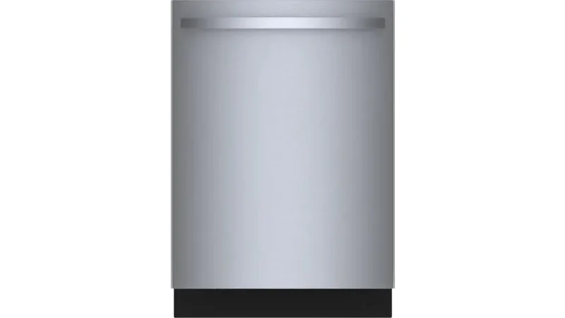 Bosch - 44 dBA Built In Dishwasher in Stainless - SHX65CM5N Stainless