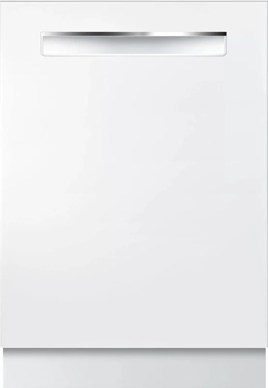 Bosch - 44 dBA Built In Dishwasher in White - SHPM65Z52N White