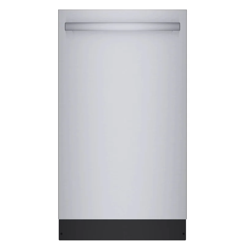 Bosch - 44 dBA Compact Dishwasher in Stainless - SPX68B55UC Stainless