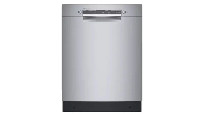 Bosch - 46 dBA Built In Dishwasher in Stainless - SGE53C55UC Stainless