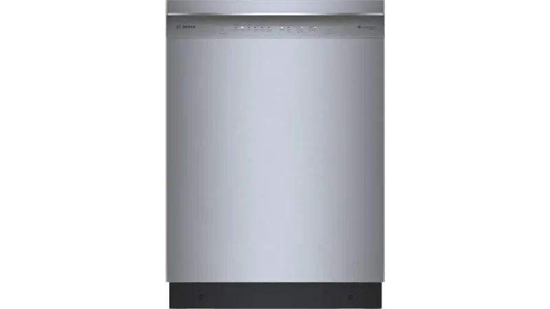 Bosch - 46 dBA Built In Dishwasher in Stainless - SHE53CE5N Stainless