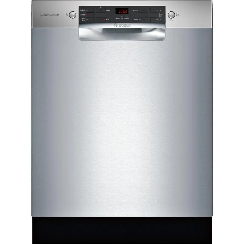 Bosch - 46 dBA Built In Dishwasher in Stainless - SHEM53Z25C Stainless