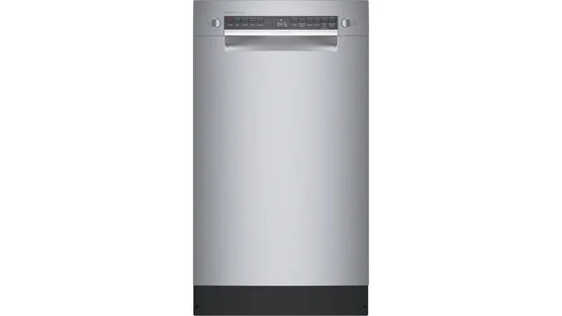 Bosch - 46 dBA Built In Dishwasher in Stainless - SPE53C55UC Stainless