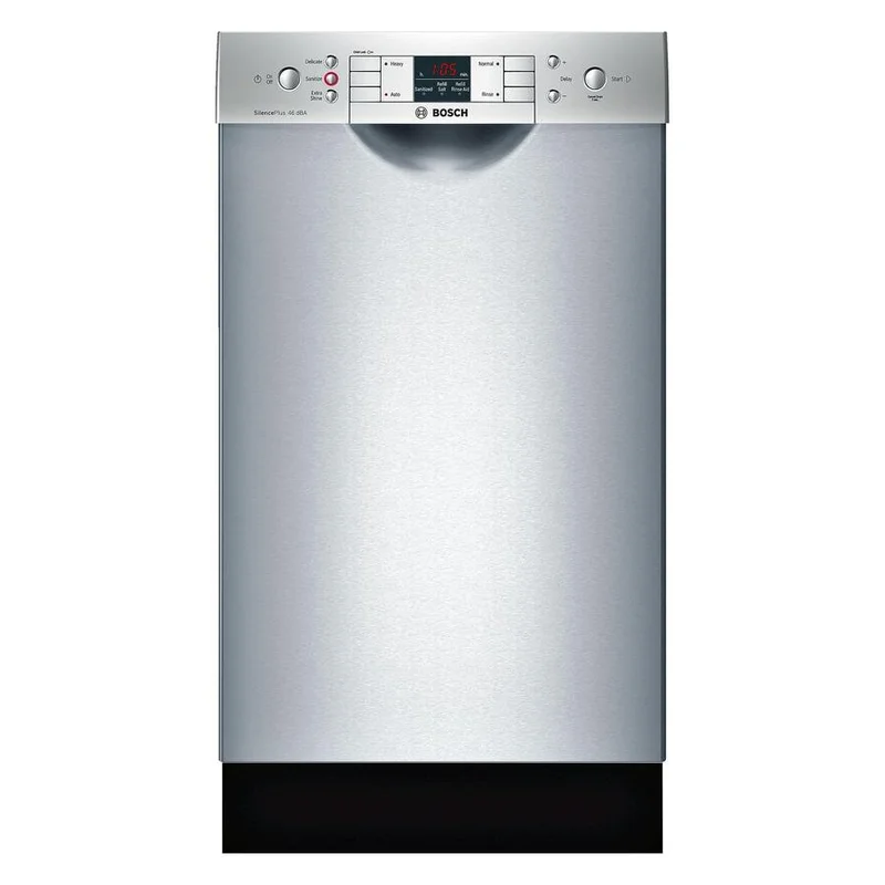 Bosch - 46 dBA Built In Dishwasher in Stainless - SPE53U55UC Stainless