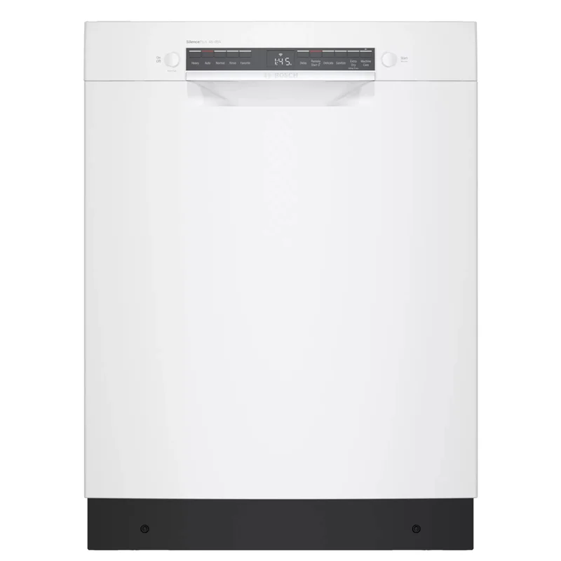 Bosch - 46 dBA Built In Dishwasher in White - SGE53B52UC White