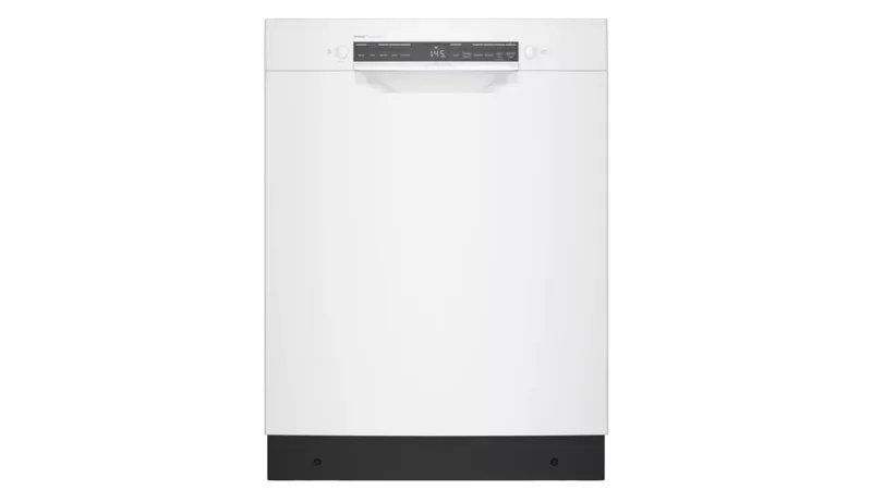 Bosch - 46 dBA Built In Dishwasher in White - SGE53C52UC White